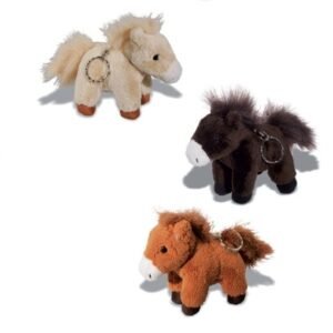 Porte-clés cheval en peluche