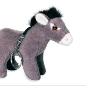 Porte-clés peluche âne