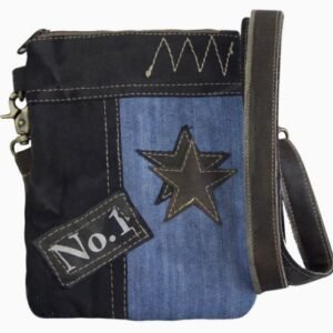 Sac bandoulière vintage en jean recyclé, plusieurs modèles aux choix éditions limités