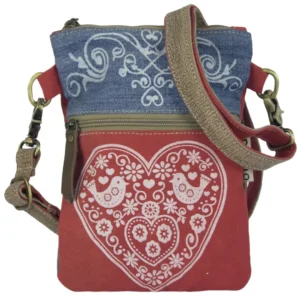 Collection petits sacs en jeans bandoulières recyclés Sunsa