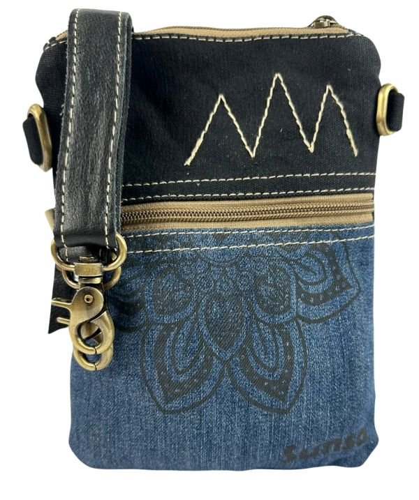 Collection petits sacs en jeans bandoulières recyclés Sunsa – Image 10