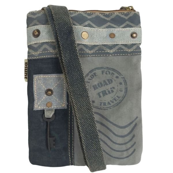 Collection petits sacs en jeans bandoulières recyclés Sunsa – Image 11